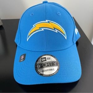 LA chargers 9-40 New Era adjustable baseball hat with original stickers